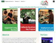 Tablet Screenshot of calvoc.org